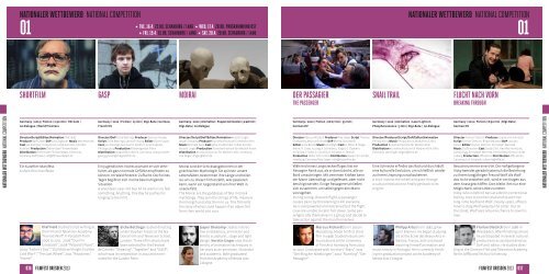 25. FilmFest DresDen international short Film Festival 16–21 april ...