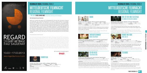 25. FilmFest DresDen international short Film Festival 16–21 april ...