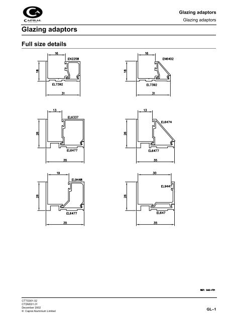 Glazing Adaptors - Khazma Aluminium Windows & Doors