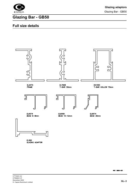 Glazing Adaptors - Khazma Aluminium Windows & Doors