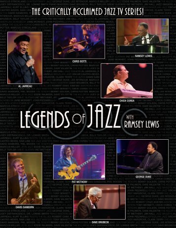 LEGENDS OF JAZZ Brochure (PDF) - Larry Rosen