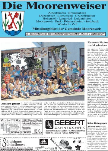 Mitteilungsblatt 03 2011 - Gemeinde Moorenweis