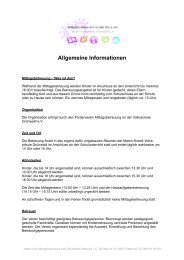 Infoblatt Mittagsbetreuung (pdf-Datei) - Martin-Kneidl-Volksschule