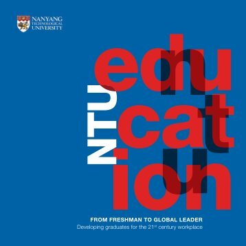 NTU Education - Nanyang Technological University