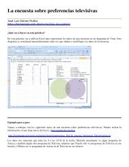 (Conjuntos) en Excel