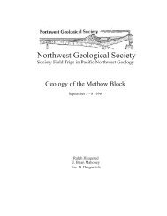 Geology of the Methow Block - Northwest Geological Society