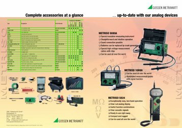 metriso 5000a - Power LabSolutions