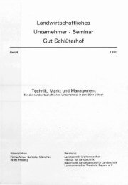 Seminar Gut Schlüterhof - mediaTUM