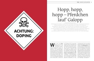 Doping im Polo-Sport