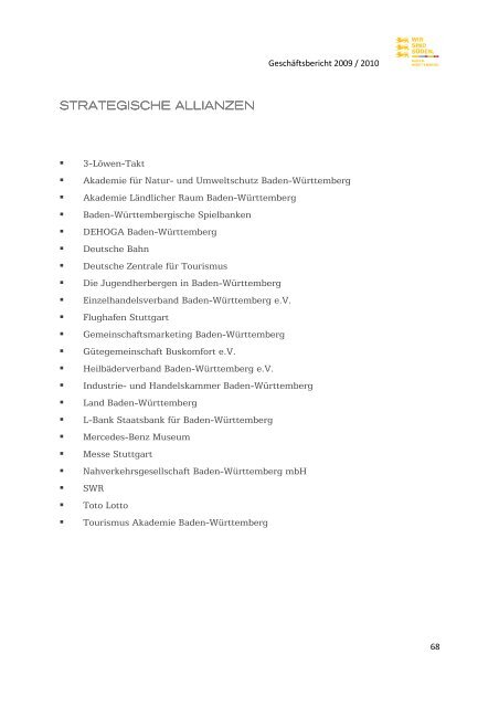 Geschäftsbericht 2009/2010 (pdf, 2,66 MB) - B2B - Baden ...