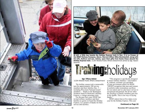 November 2011-January 2012 - Wisconsin National Guard ...