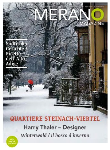 Meran-o Magazine Winter 2013/2014 (PDF - 9,68 MB) - Meraner Land