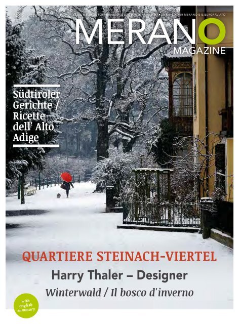 Meran-o Magazine Winter 2013/2014 (PDF - 9,68 MB) - Meraner Land