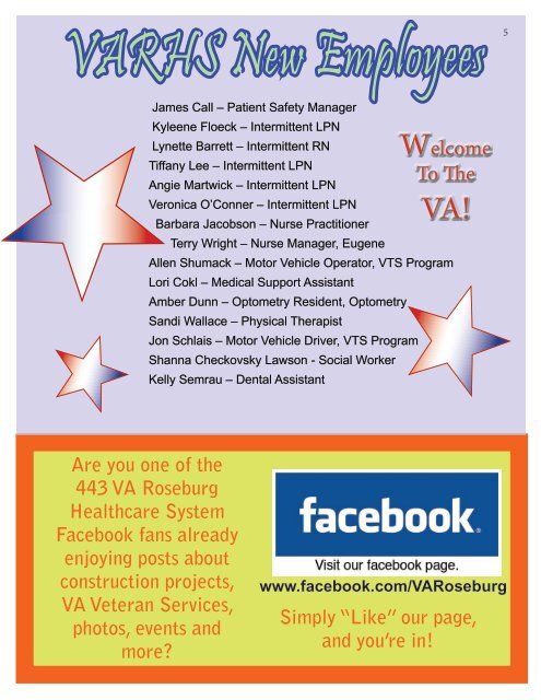 August September 2013 - VA Roseburg Healthcare System ...