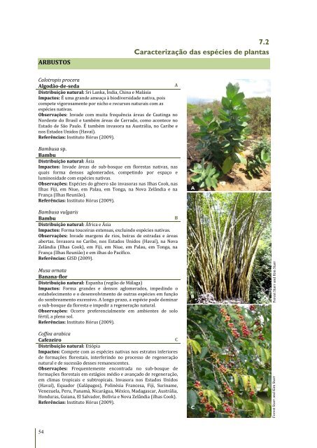 Espécies Exóticas Invasoras no Nordeste do Brasil - Cepan