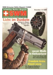 SWM (Schweizer Waffen Magazin) 12/2009
