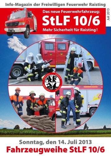 Unser Feuerwehr Magazin für alle Haushalte in Raisting vor dem Fest