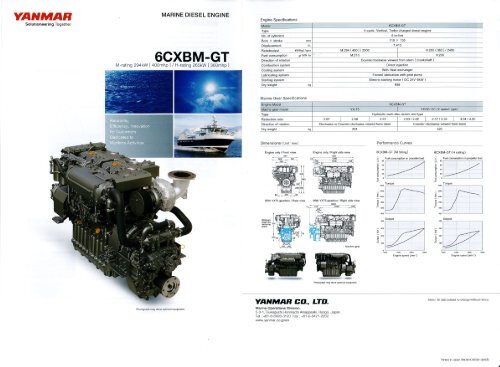 6CXBM-GT - Yanmar