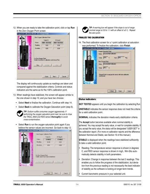 TROLL 9500 Operator's Manual - Geotech Environmental Equipment