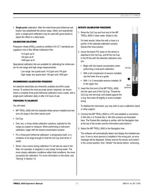 TROLL 9500 Operator's Manual - Geotech Environmental Equipment