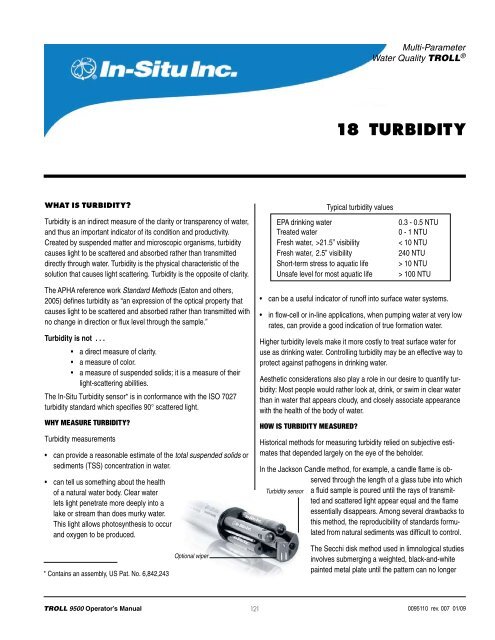 TROLL 9500 Operator's Manual - Geotech Environmental Equipment