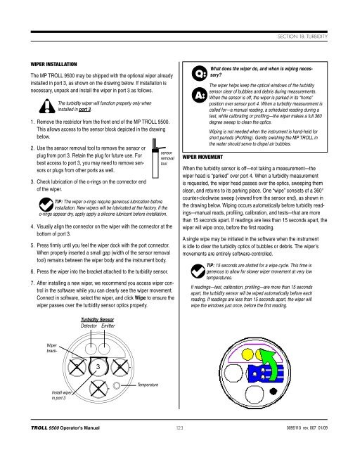 TROLL 9500 Operator's Manual - Geotech Environmental Equipment