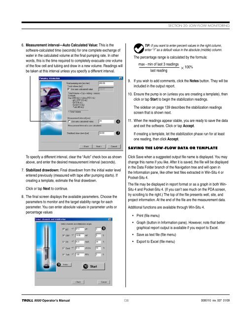 TROLL 9500 Operator's Manual - Geotech Environmental Equipment