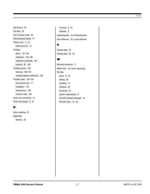 TROLL 9500 Operator's Manual - Geotech Environmental Equipment