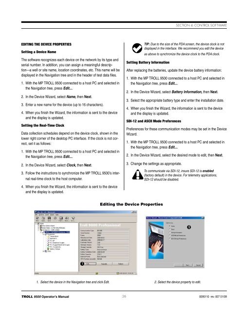 TROLL 9500 Operator's Manual - Geotech Environmental Equipment