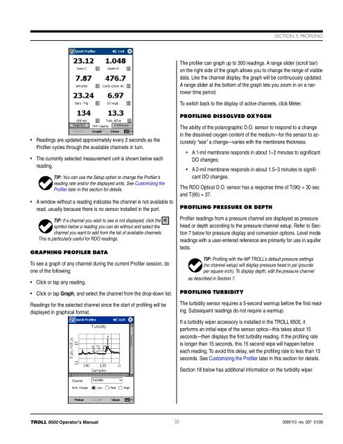 TROLL 9500 Operator's Manual - Geotech Environmental Equipment