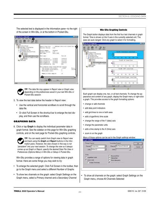 TROLL 9500 Operator's Manual - Geotech Environmental Equipment