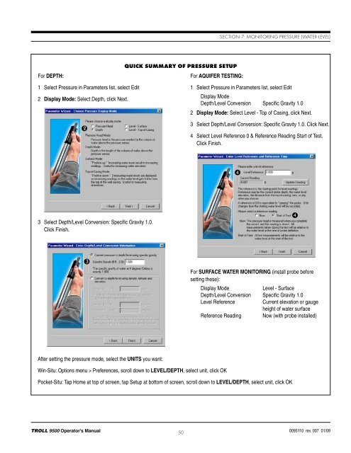 TROLL 9500 Operator's Manual - Geotech Environmental Equipment