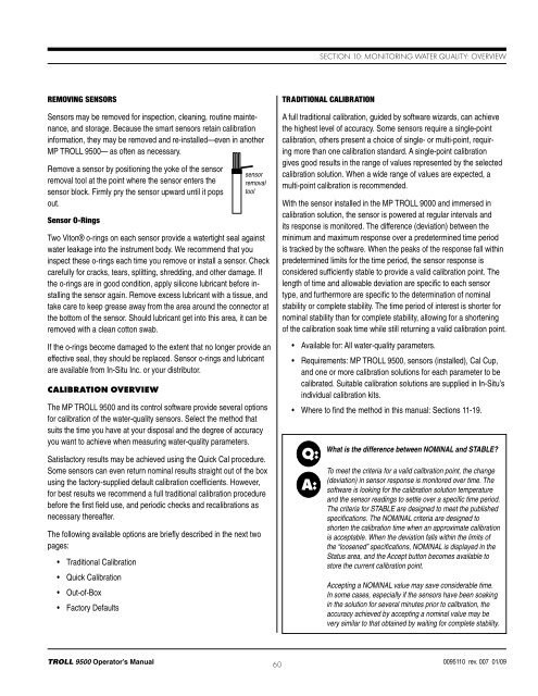 TROLL 9500 Operator's Manual - Geotech Environmental Equipment