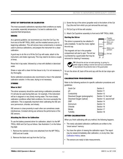 TROLL 9500 Operator's Manual - Geotech Environmental Equipment