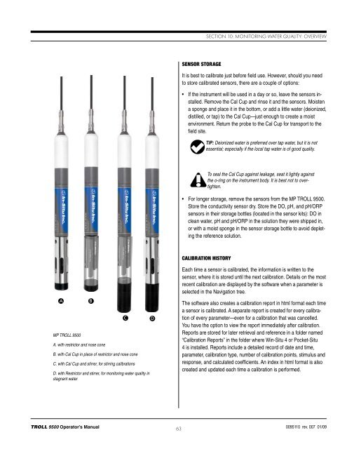 TROLL 9500 Operator's Manual - Geotech Environmental Equipment