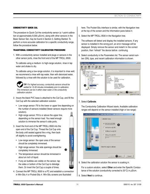 TROLL 9500 Operator's Manual - Geotech Environmental Equipment