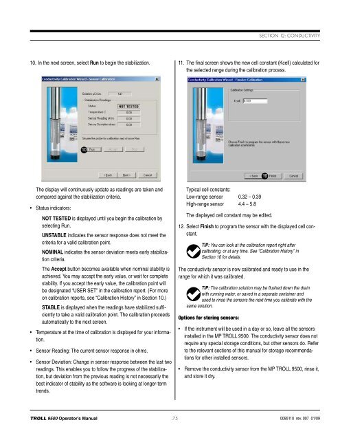 TROLL 9500 Operator's Manual - Geotech Environmental Equipment