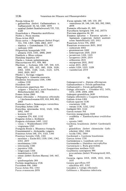 verzeichnis der pflanzen und pflanzen produkte - Springer