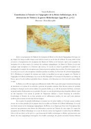 Yannis Kalliontzis Contribution à l'histoire et l'épigraphie de la ...