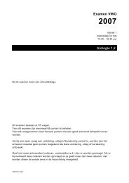 Examen VWO 2007 - Nvon