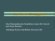 Das Warnow-Einzugsgebiet