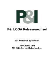 P&I LOGA Releasewechsel