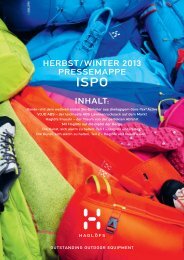 herbst / winter 2013 pressemappe inhalt - Scandinavian Outdoor ...