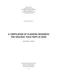 Compilation of Planning Resources for Geologic Field Trips in Ohio