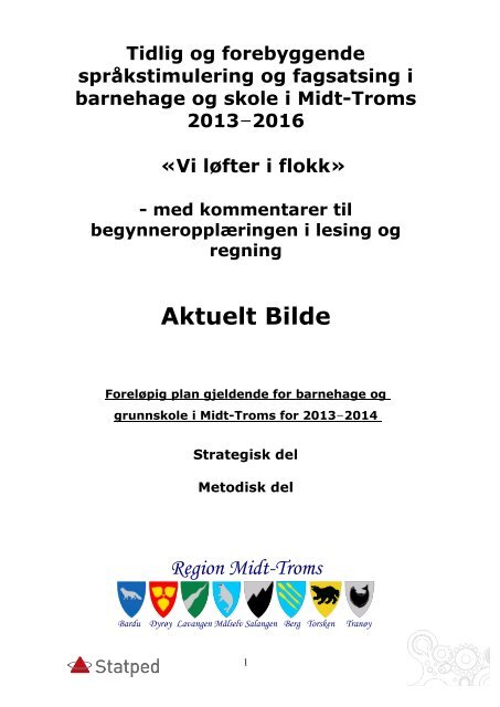 Vi løfter i flokk - Statped