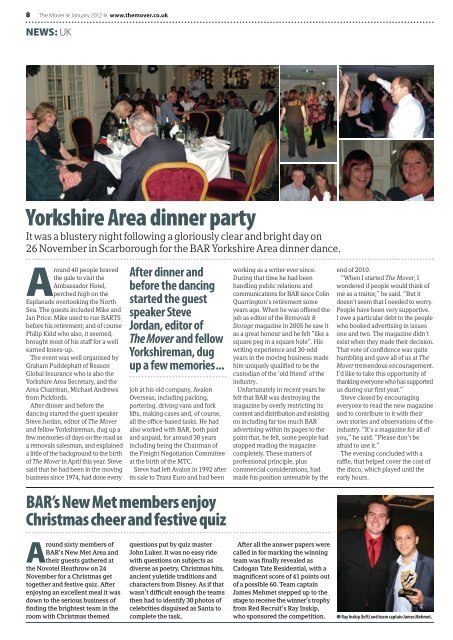 The Mover Magazine -Jan 2012