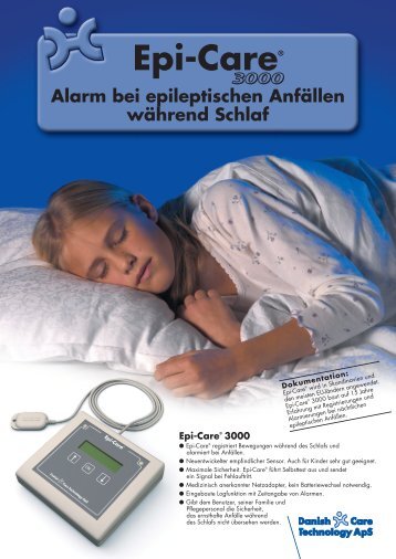 Alarm bei epileptischen Anfällen während Schlaf - Danish Care ...