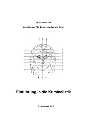 Kriminalistik Skript 2013.pdf - Fachbereich Angewandte ...