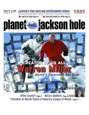 CREATOR OF US ALL - Planet Jackson Hole