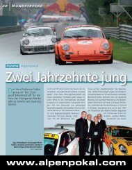 porsche alpenpokal - Rennsportverein Alpen Pokal